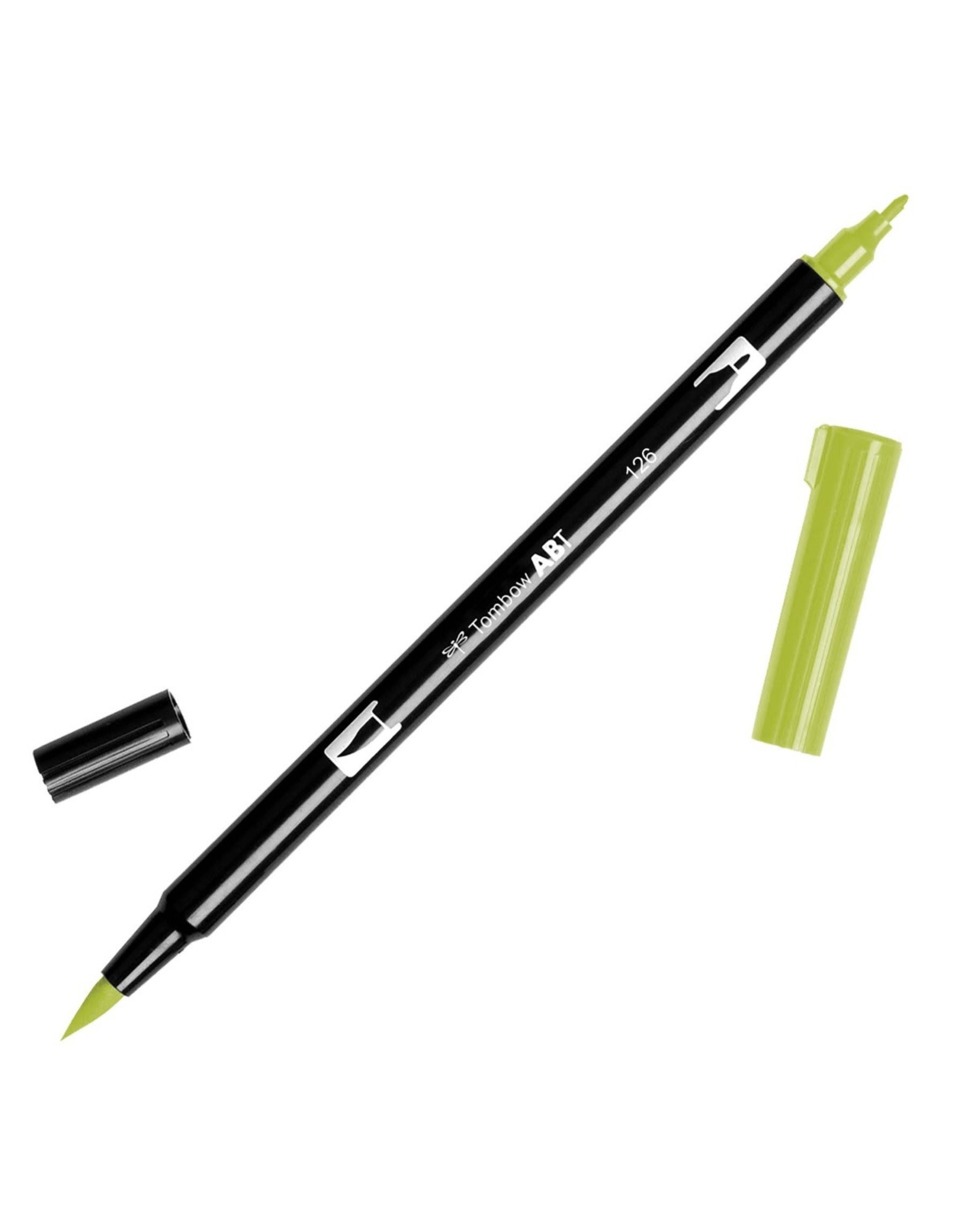 TOMBOW TOMBOW ABT-126 LIGHT OLIVE DUAL BRUSH MARKER