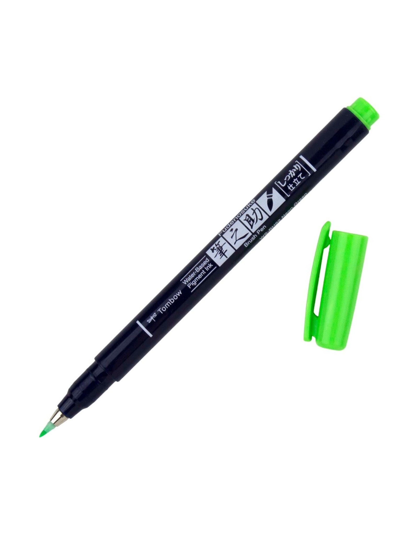 TOMBOW TOMBOW FUDENOSUKE NEON GREEN BRUSH PEN