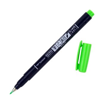 TOMBOW TOMBOW FUDENOSUKE NEON GREEN BRUSH PEN
