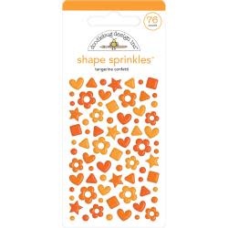 DOODLEBUG DESIGN DOODLEBUG DESIGN TANGERINE CONFETTI SHAPE SPRINKLES