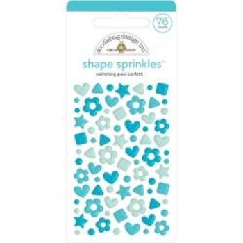 DOODLEBUG DESIGN DOODLEBUG DESIGN SWIMMING POOL CONFETTI SHAPE SPRINKLES