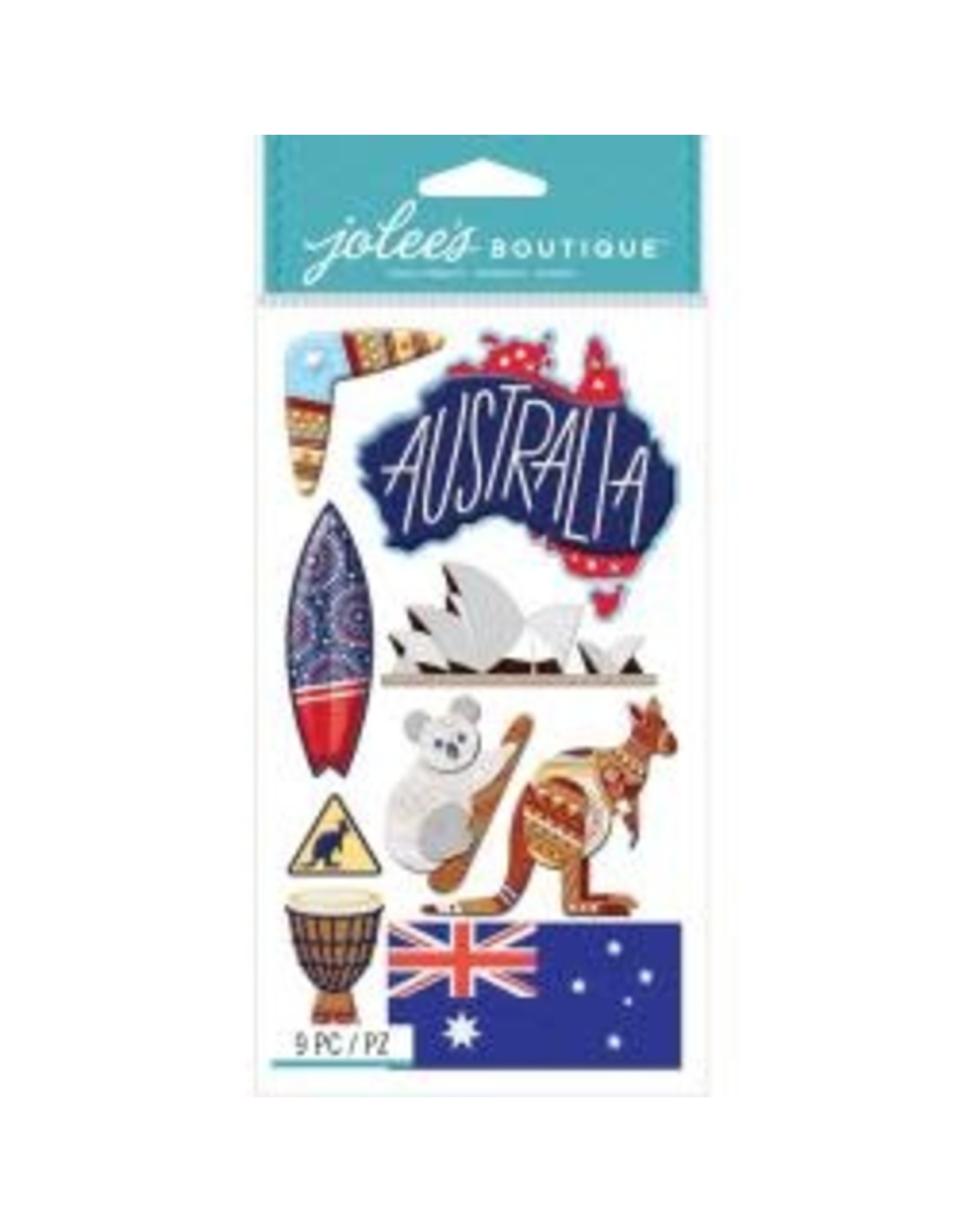 JOLEE S BOUTIQUE AUSTRALIA THEMED EMBELLISHMENTS Scrapbook Centrale