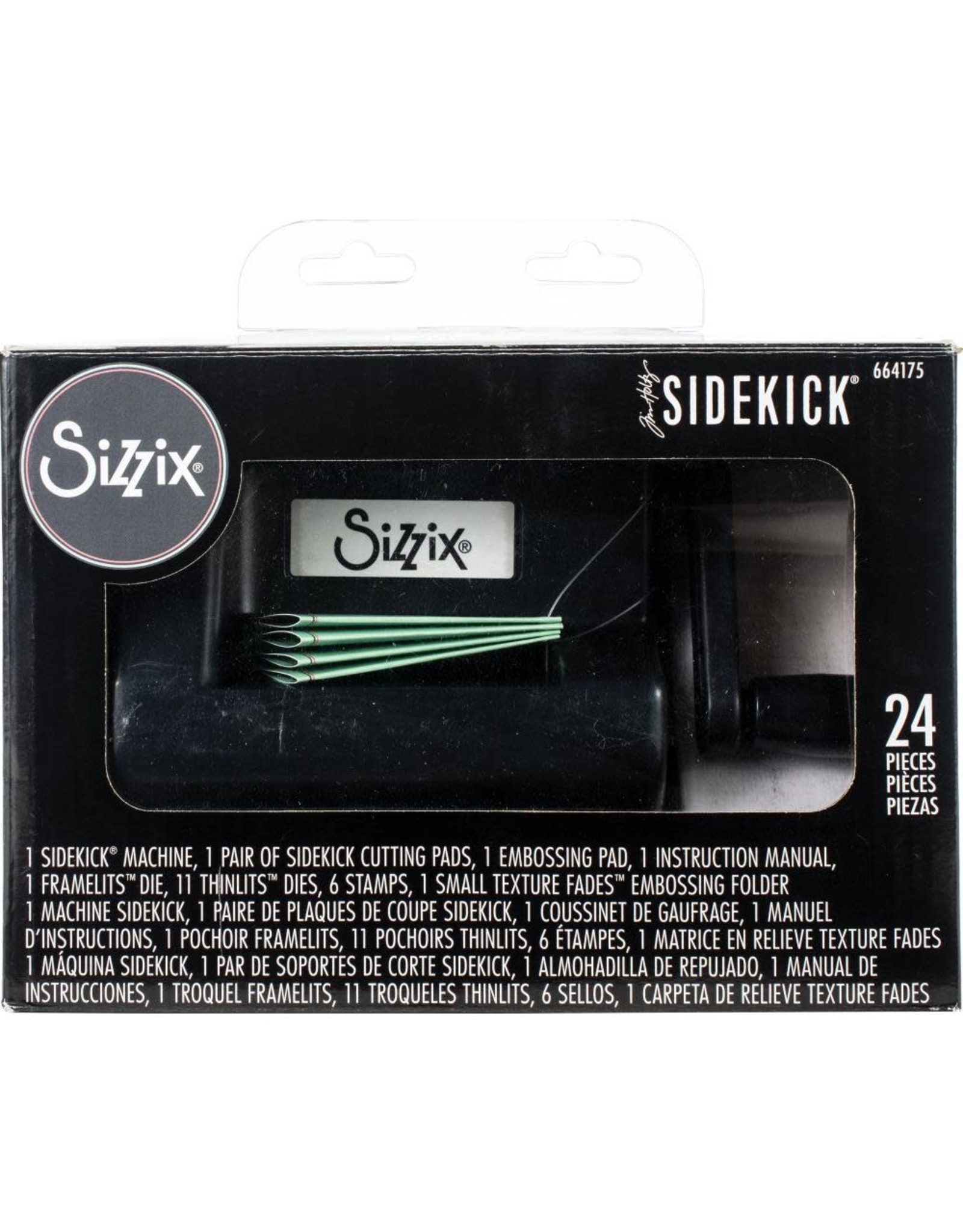 SIZZIX SIZZIX TIM HOLTZ BLACK SIDEKICK STARTER KIT