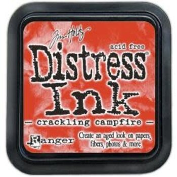 RANGER TIM HOLTZ DISTRESS INK PAD CRACKLING CAMPFIRE