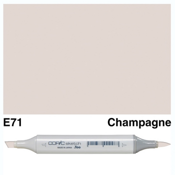 COPIC COPIC E71 CHAMPAGNE SKETCH MARKER