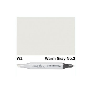 COPIC COPIC W2 WARM GRAY 2 SKETCH MARKER