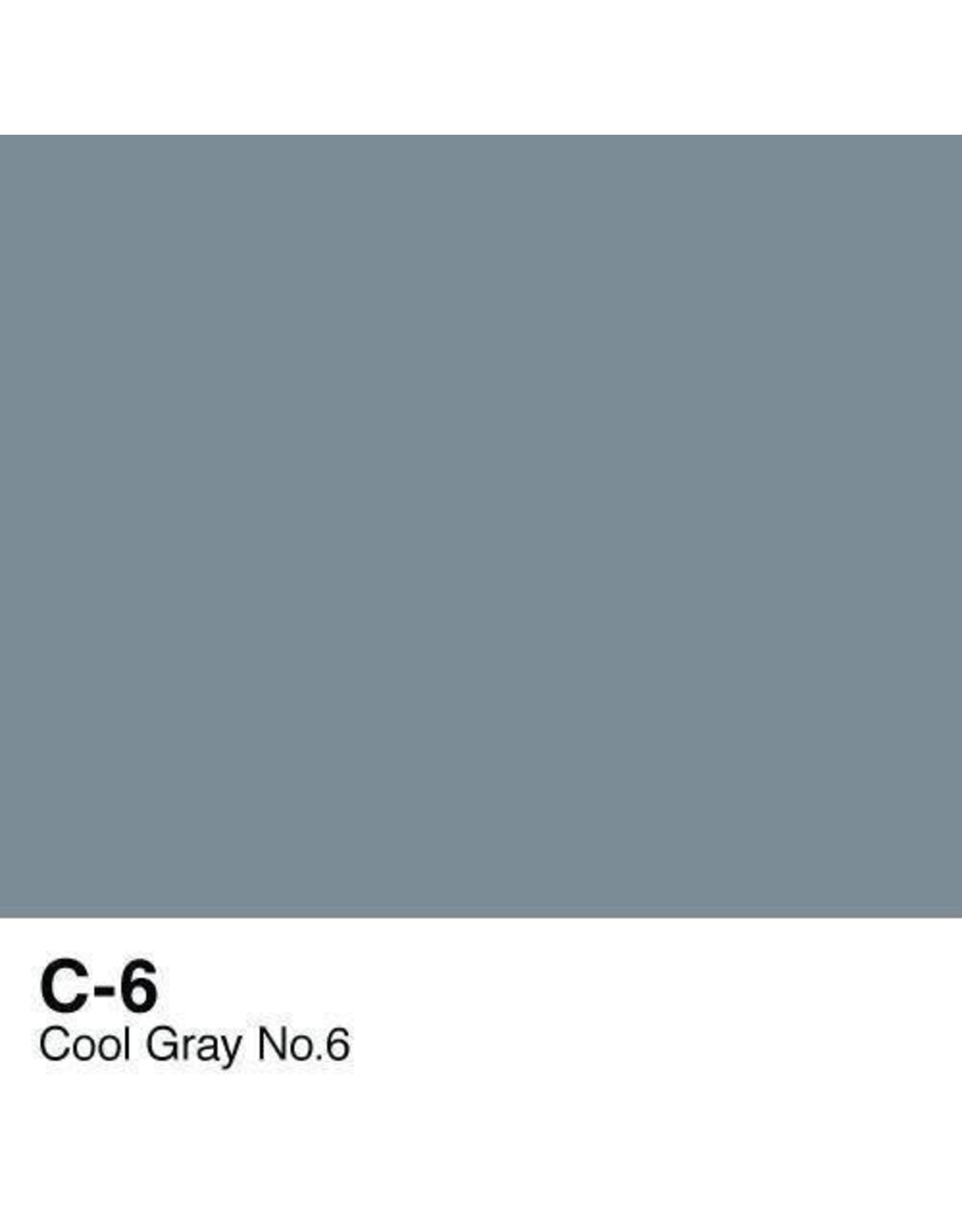 COPIC COPIC C6 COOL GRAY #6 SKETCH MARKER