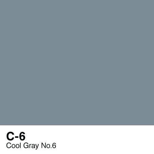 COPIC COPIC C6 COOL GRAY #6 SKETCH MARKER
