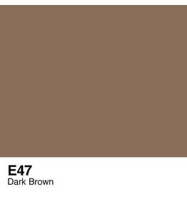 COPIC COPIC E47 DARK BROWN SKETCH MARKER