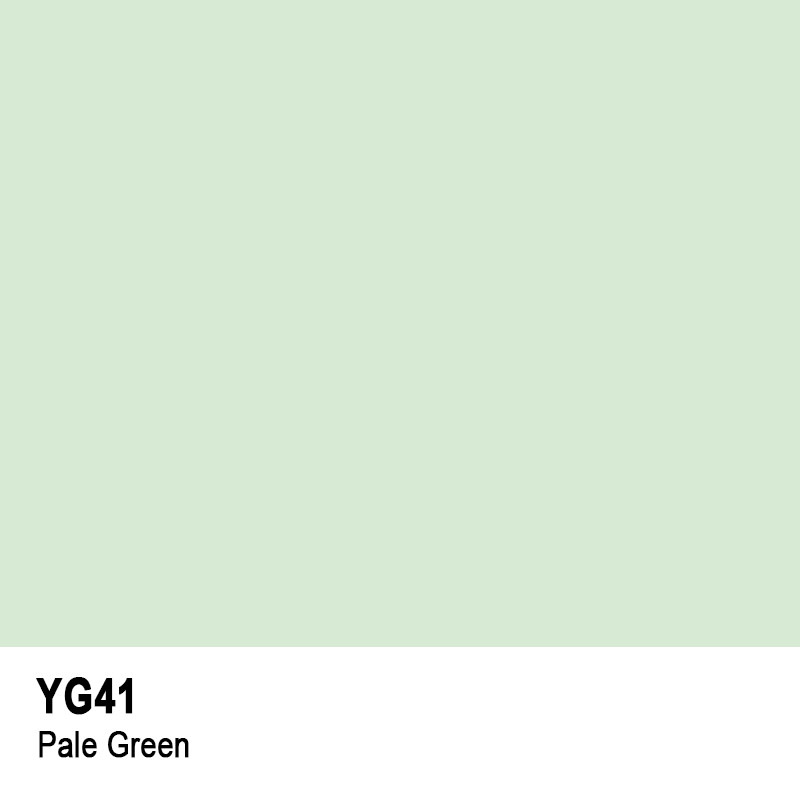 COPIC COPIC YG41 PALE GREEN SKETCH MARKER