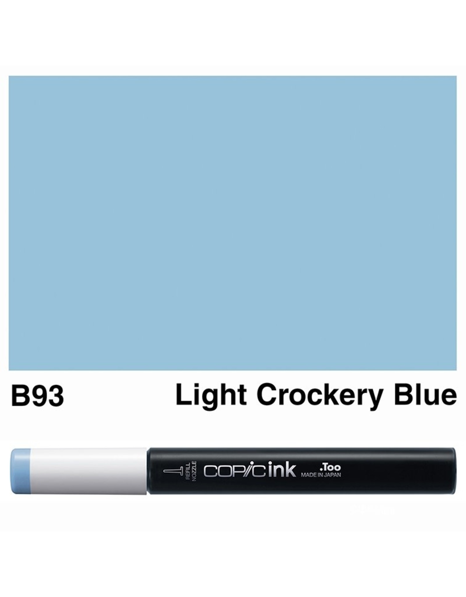 COPIC COPIC B93 LIGHT CROCKERY BLUE REFILL