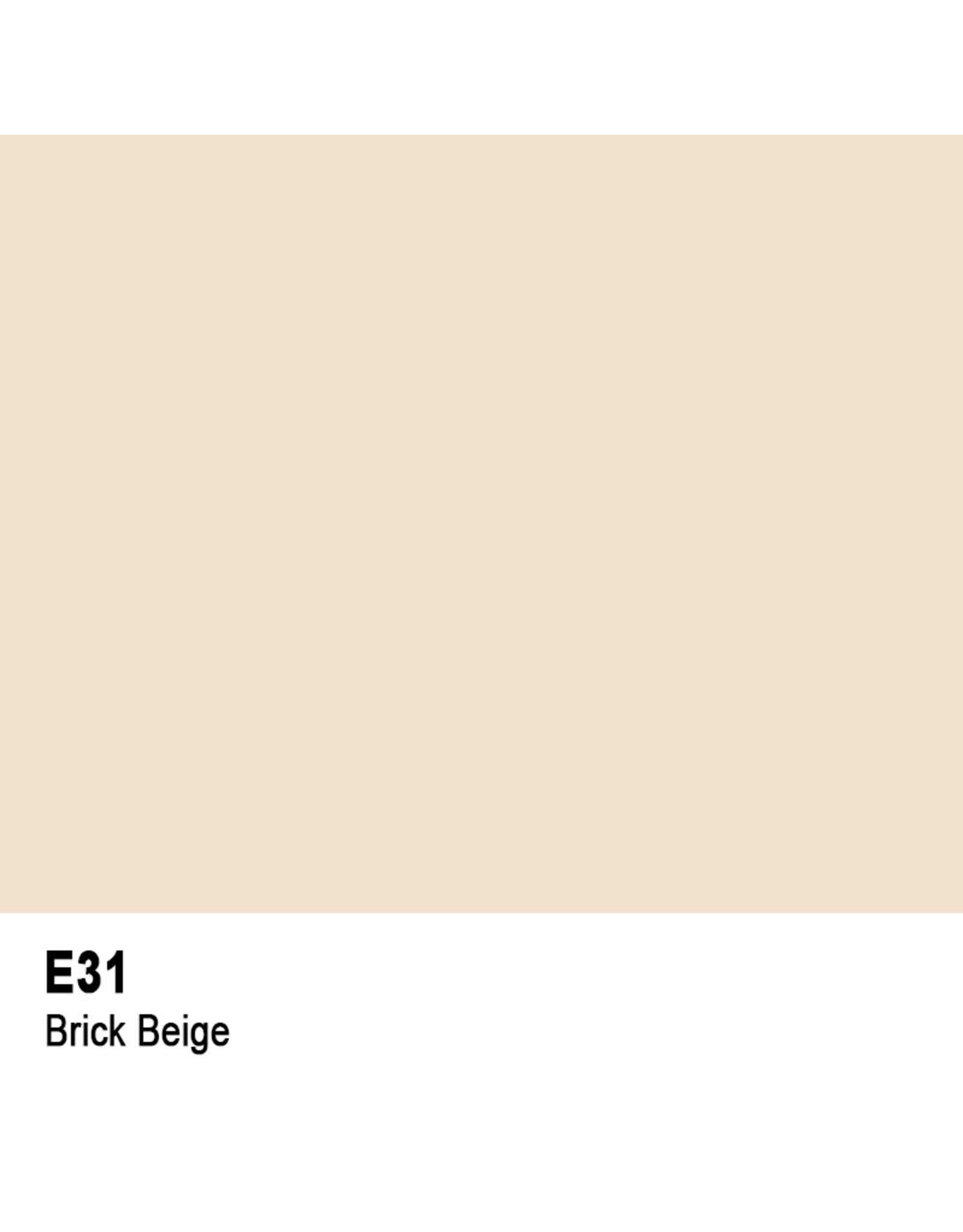 COPIC COPIC E31 BRICK BEIGE REFILL