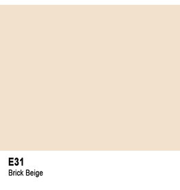 COPIC COPIC E31 BRICK BEIGE REFILL