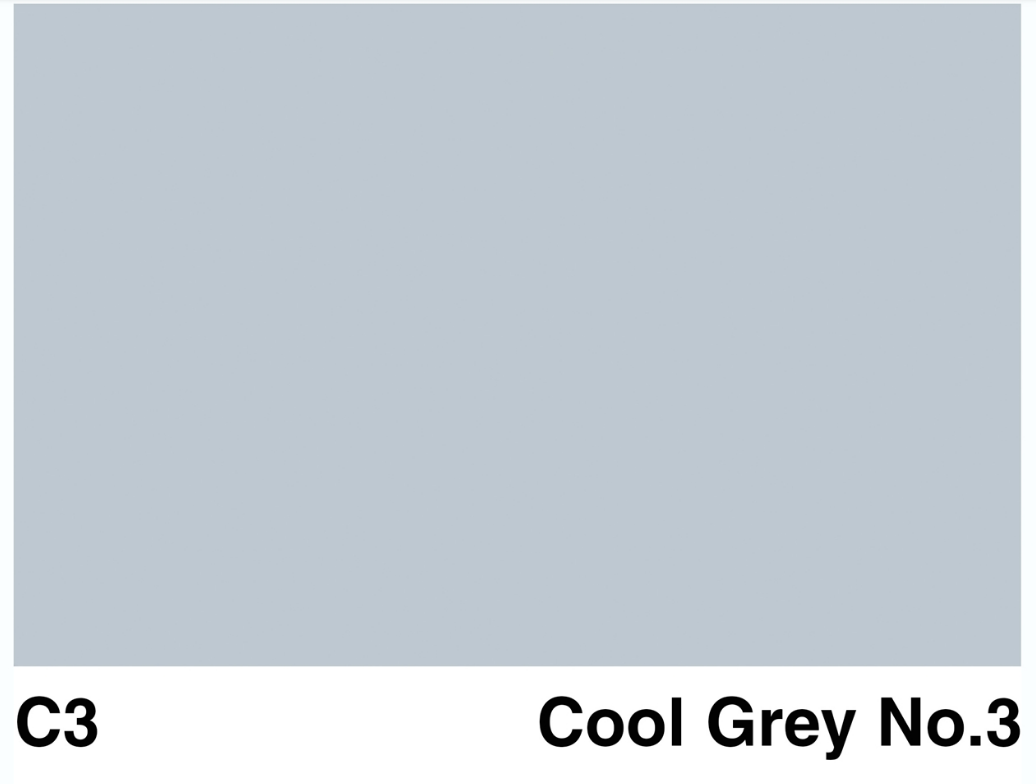 COPIC COPIC C3 COOL GREY #3 REFILL