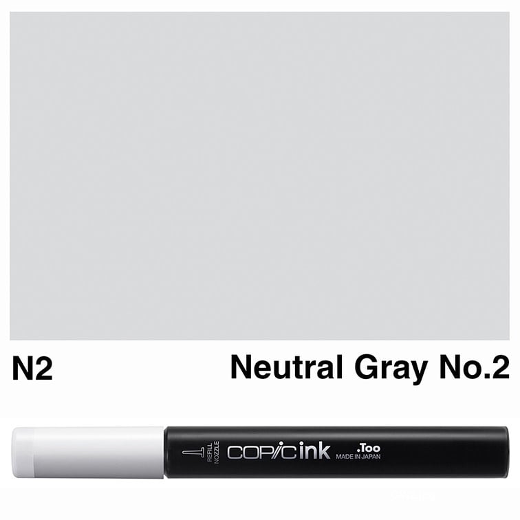 COPIC COPIC N2 NEUTRAL GRAY #2 REFILL