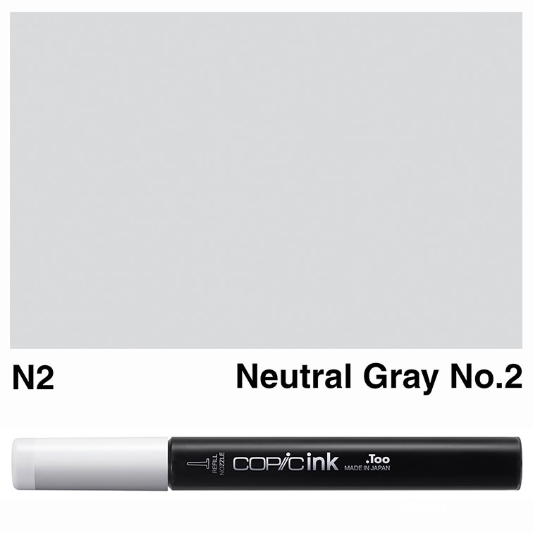 COPIC COPIC N2 NEUTRAL GRAY #2 REFILL