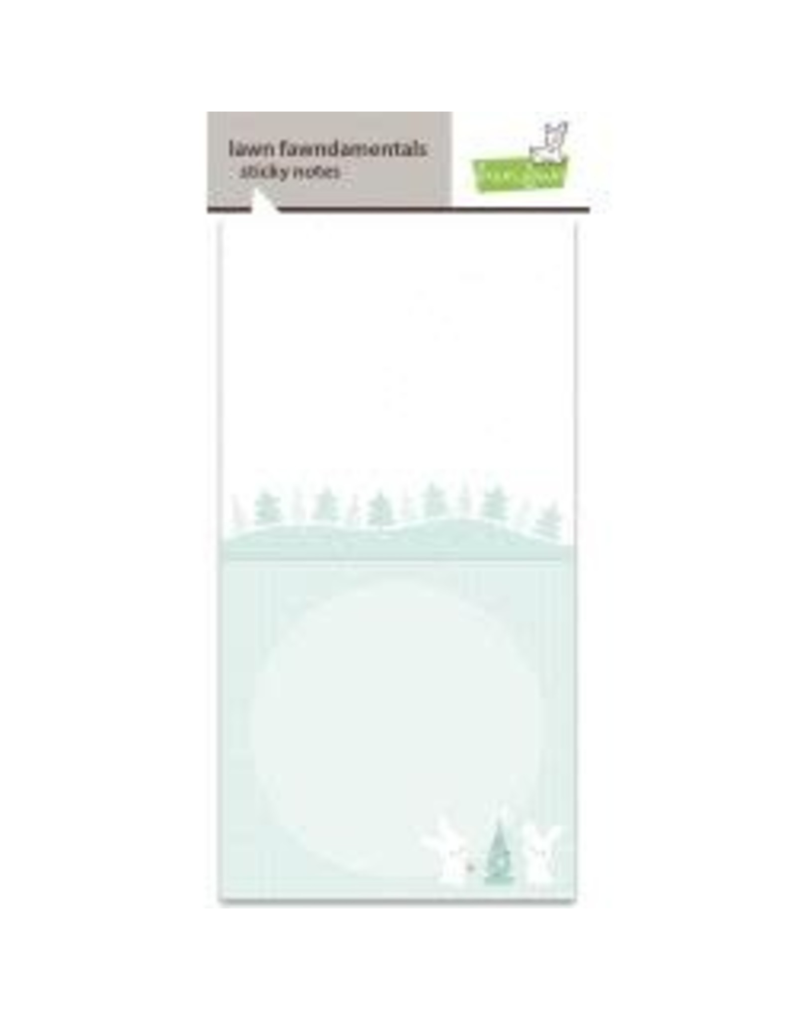 LAWN FAWN LAWN FAWN LET IT SNOW STICKY NOTES 2/PACK
