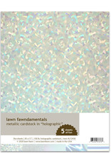 LAWN FAWN LAWN FAWN METALLIC CARDSTOCK IN HOLOGRAPHIC