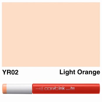 COPIC COPIC YR02 LIGHT ORANGE REFILL