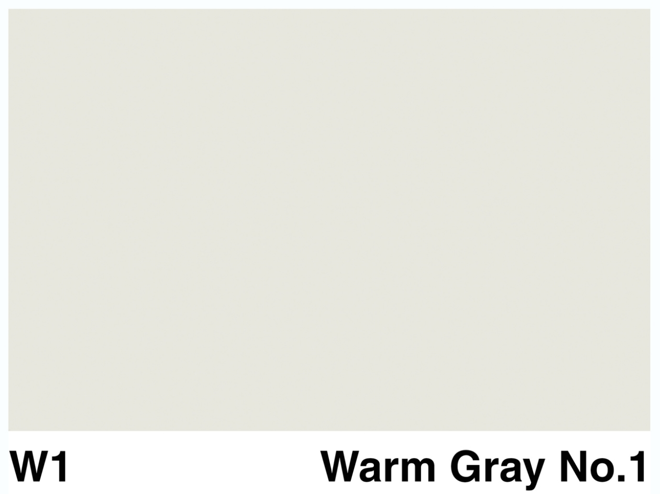 COPIC COPIC W1 WARM GRAY #1 REFILL