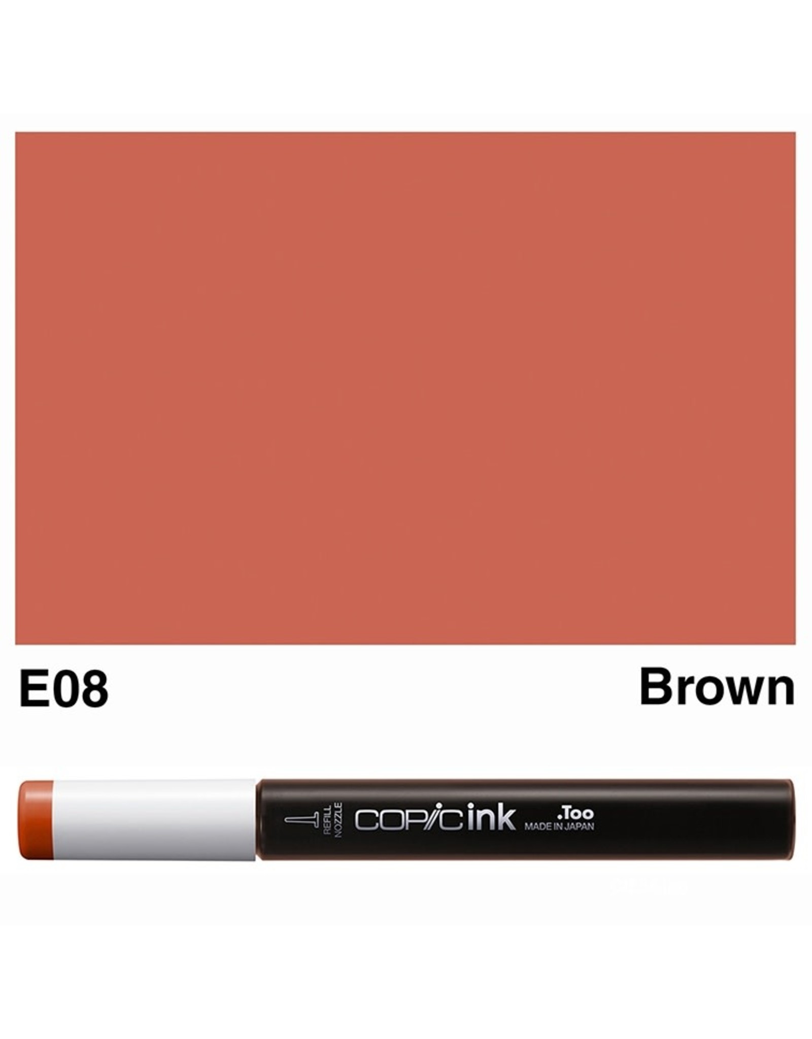 COPIC COPIC E08 BROWN REFILL