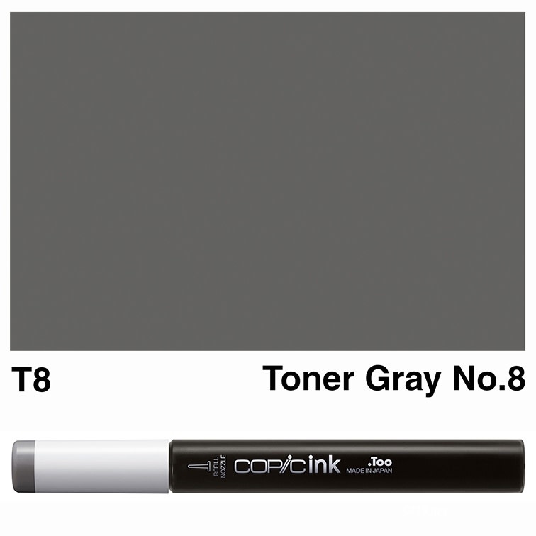 COPIC COPIC T8 TONER GRAY #8 REFILL