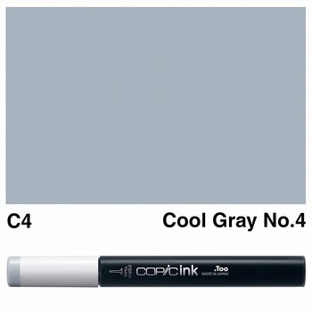 COPIC COPIC C4 COOL GRAY #4 REFILL