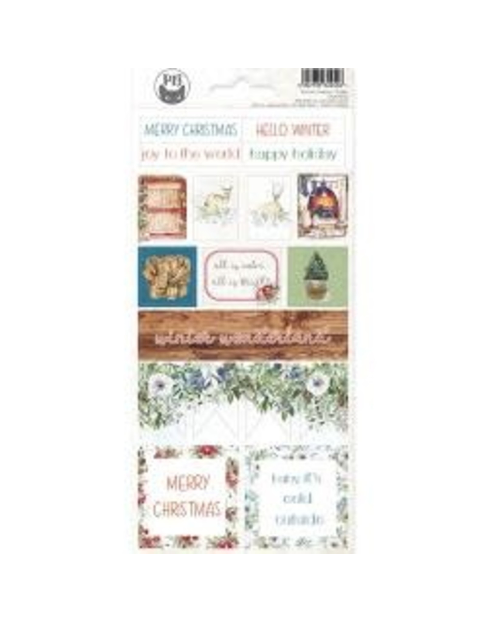 P13 P13 THE FOUR SEASONS WINTER #02 CARDSTOCK STICKERS