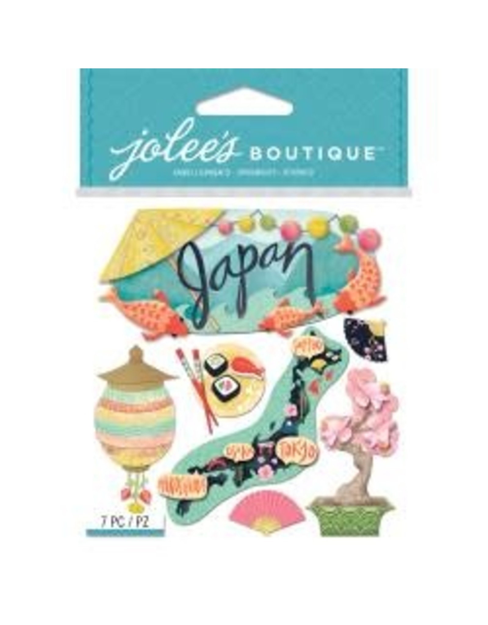 JOLEE S JOLEE S BOUTIQUE 3D STICKERS JAPAN Scrapbook Centrale