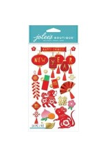 AMERICAN CRAFTS JOLEES BOUTIQUE 3D STICKERS CHINESE NEW YEAR