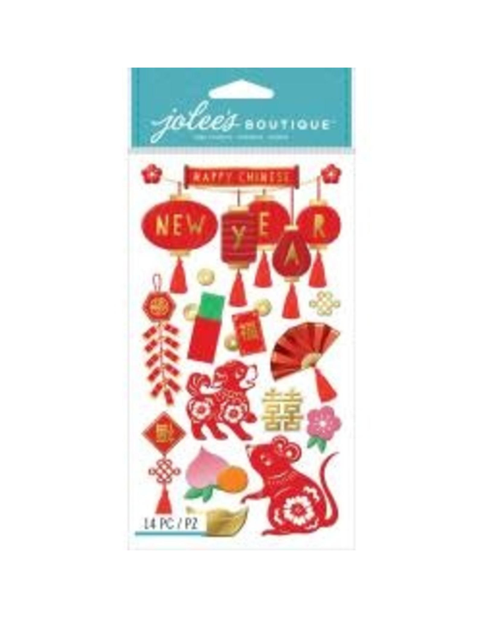 JOLEE’S JOLEES BOUTIQUE 3D STICKERS CHINESE NEW YEAR