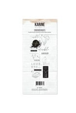 LES ATELIERS DE KARINE LES ATELIERS DE KARINE INTEMPORELLE RENCONTRE INSOLITE CLEAR STAMP SET