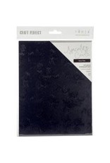 TONIC TONIC STUDIOS SPECIALITY CARD LUXURY EMBOSSED CARD NAVY TOILE A4 5PK