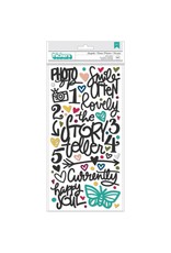 AMERICAN CRAFTS AMERICAN CRAFTS VICKI BOUTIN STORYTELLER PHRASE AND ICONS THICKERS STICKERS