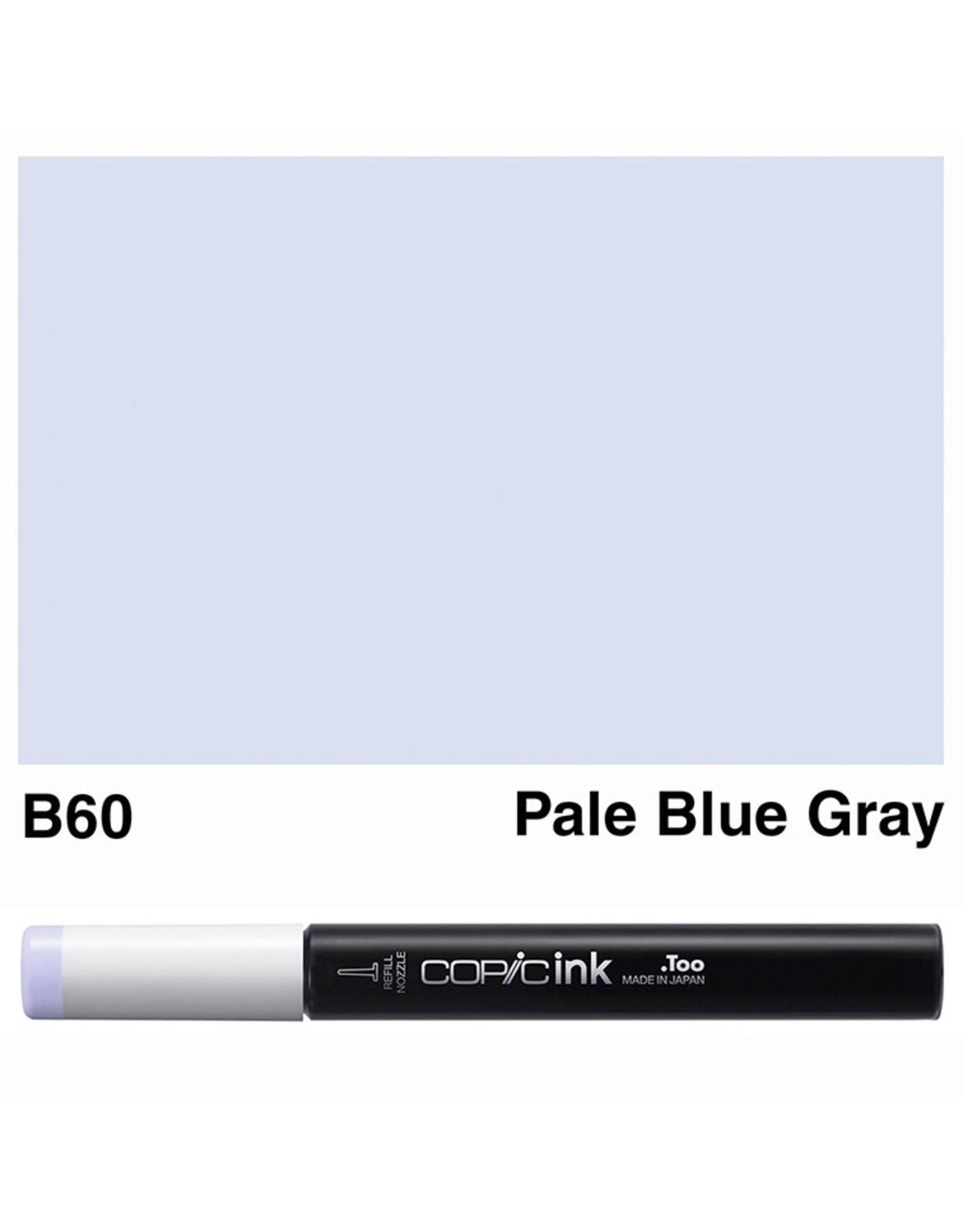 COPIC COPIC B60 PALE BLUE GRAY REFILL