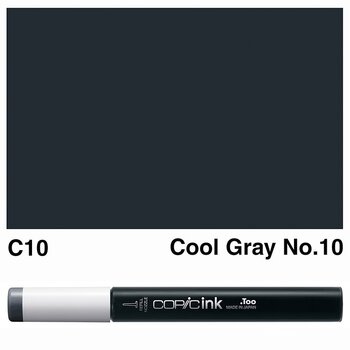 COPIC COPIC C10 COOL GRAY #10 REFILL