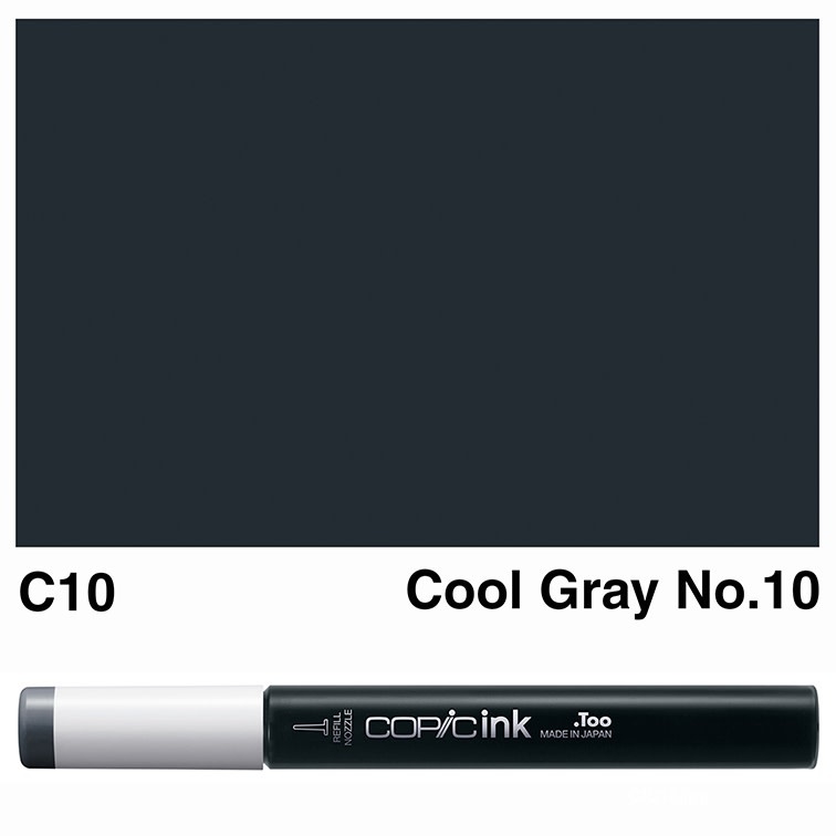 COPIC COPIC C10 COOL GRAY #10 REFILL