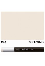 COPIC COPIC E40 BRICK WHITE REFILL