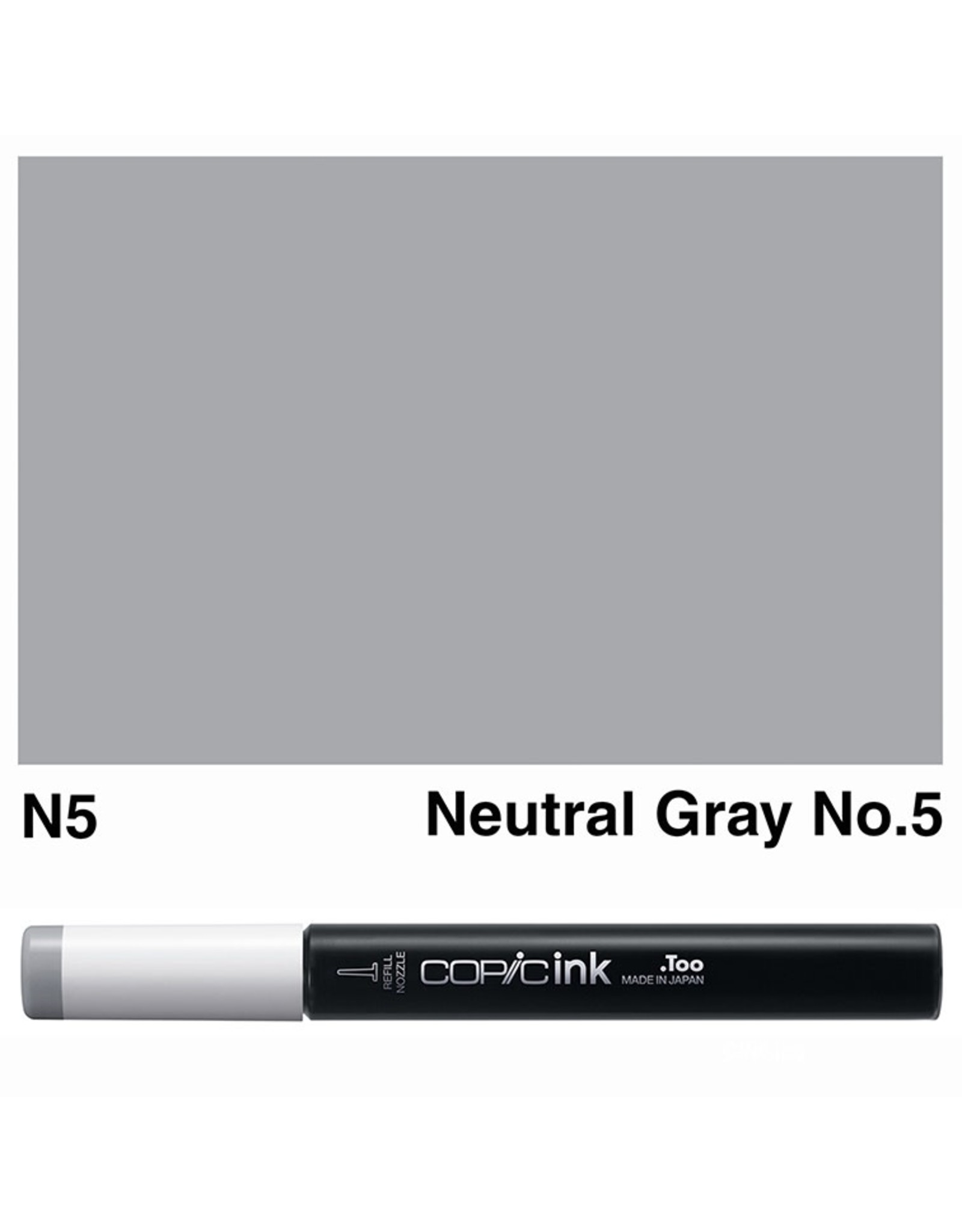 COPIC COPIC N5 NEUTRAL GRAY #5 REFILL