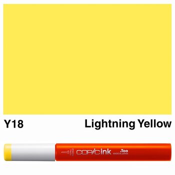 COPIC COPIC Y18 LIGHTNING YELLOW REFILL