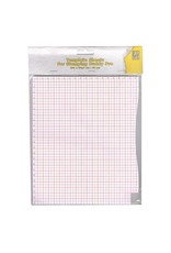 NELLIE SNELLEN NELLIE SNELLEN STAMPING BUDDY PRO TEMPLATE SHEETS 50/PACK