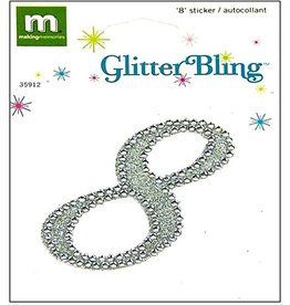 MAKING MEMORIES MAKING MEMORIES GLITTER 8 BLING SCRIPT 2"