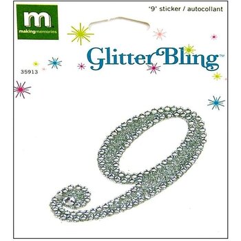 MAKING MEMORIES GLITTER 9 BLING SCRIPT 2"