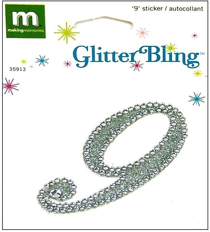 MAKING MEMORIES GLITTER 9 BLING SCRIPT 2"
