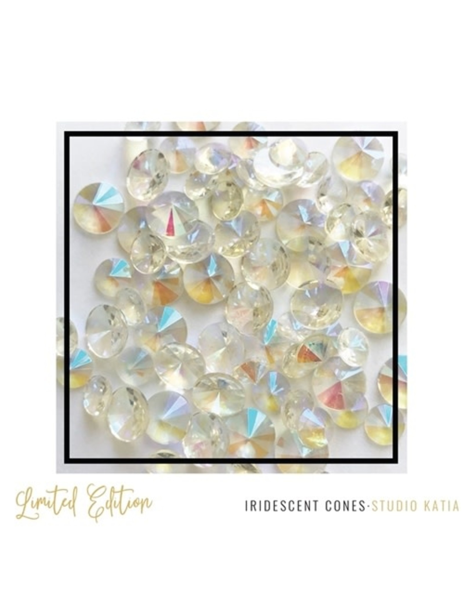 STUDIO KATIA STUDIO KATIA IRIDESCENT CONES EMBELLISHMENTS