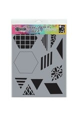 RANGER DYLUSIONS 2" QUILT 9x12 STENCIL