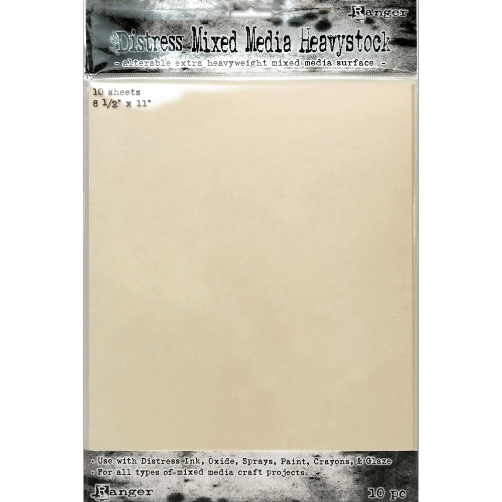 RANGER RANGER TIM HOLTZ DISTRESS MIXED MEDIA HEAVYSTOCK 8.5x11 10 SHEETS