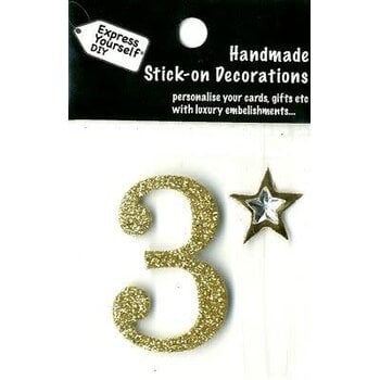 EXPRESS YOURSELF MIP GOLD #3 STICKER