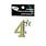 EXPRESS YOURSELF MIP GOLD #4 STICKER