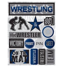 REMINISCE REMINISCE SIGNATURE SERIES WRESTLING 3D STICKERS